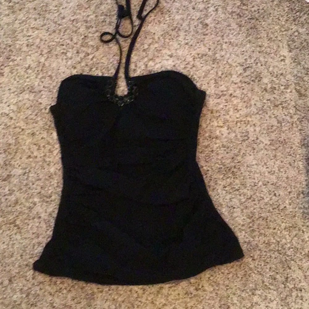 Profile by Gottex jeweled tankini. NWOT